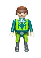 Personnage Figurine Chevalier Dragon Vert Playmobil