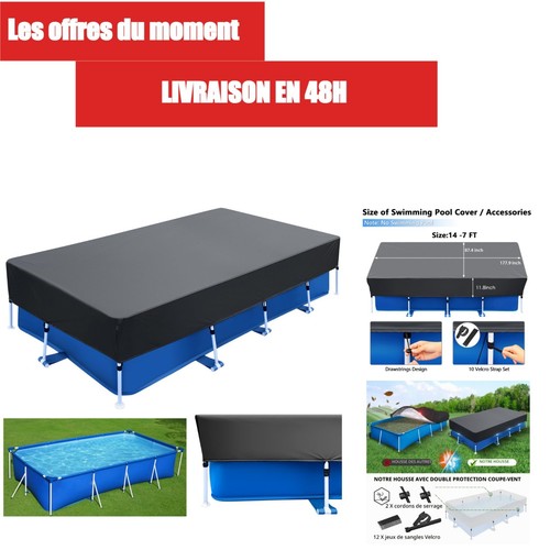Bâche piscine - bâche, de