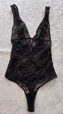 Body noir rouge gorge taille - body,