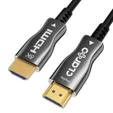 Câble HDMI 2.1 Fibre Optique, 8K@60Hz, 4K@120Hz, eARC VRR, Longueur au choix