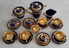 LEGLE porcelaine d’art limoges service à thé collection Pompadour