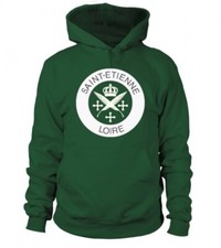 SWEAT CAPUCHE SAINT ETIENNE ASSE STEPHANOIS MAGIC FANS DRAPEAU FOOT  LOIRE