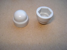 Lot de 10 cache vis gris RAL