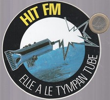 AUTOCOLLANTS. C25 radio. HIT FM