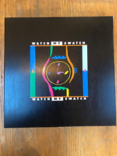 Watch my Swatch / Catalogue complet montres SWATCH 1988 à 93. Avec Boite en bois