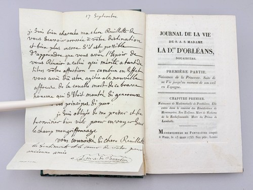 Delille journal de la - e., •