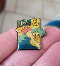 PINS PIN'S Vintage PICSOU MAGAZINE - L'été c'est fou Donald retro 90s