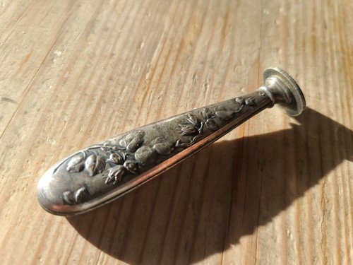 Sceau laiton ancien - en,
