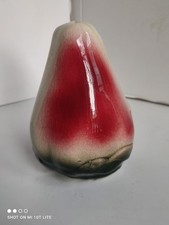 Ancienne tirelire à casser faïence bouton de fleur