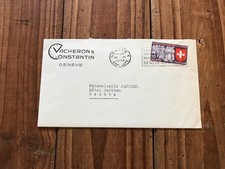 Lettre officielle VACHERON CONSTANTIN - 1939 - montres vintage