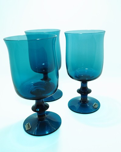 Set verre vintage trio kosta - set,