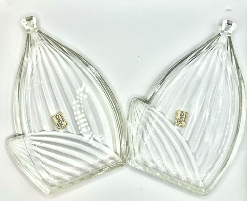 Lot assiettes à feuilles - 2,