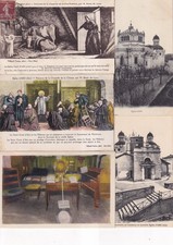 Lot de 100 cartes postales anciennes postcards 1900-1945 Curé ARS VIANNEY AIN 3