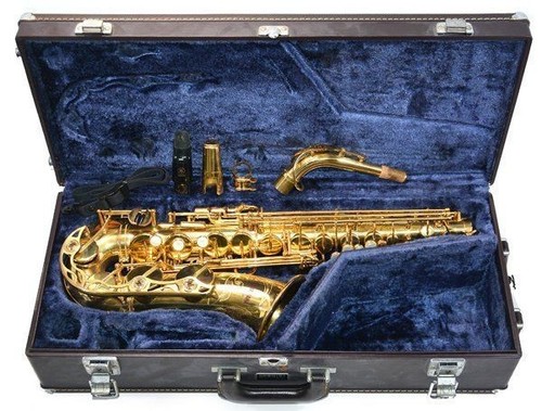 Logo violet saxophone alto - logo, de