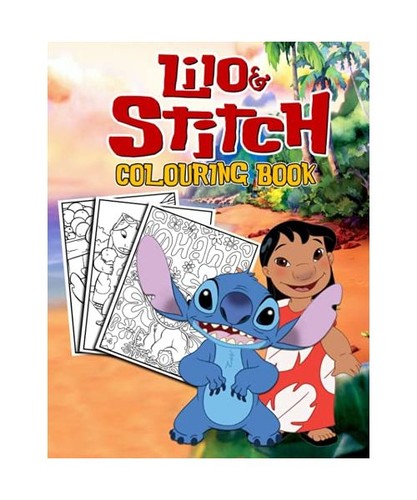 Lilo stitch colouring book - &,