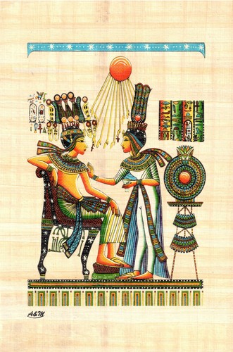 Véritable papyrus égyptien - papyrus,
