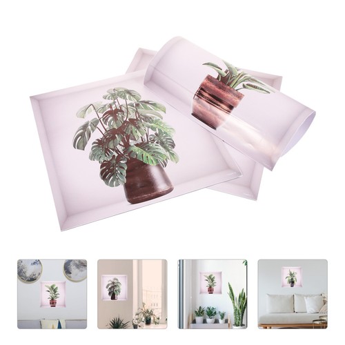 Pcs adhesif mural decoratif - ,