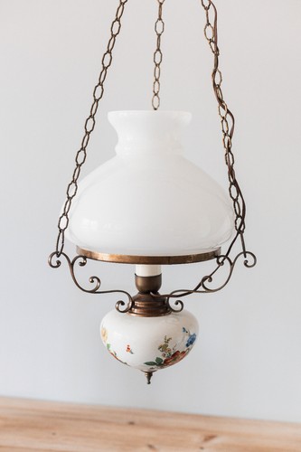 Ancienne suspension salon - ancienne, de