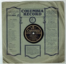 78T 25cm Tino ROSSI Disque Phono MARINELLA -J'AIME LES FEMMES ... -COLUMBIA 1895