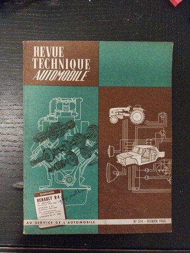 Revue technique renault 4l - l,