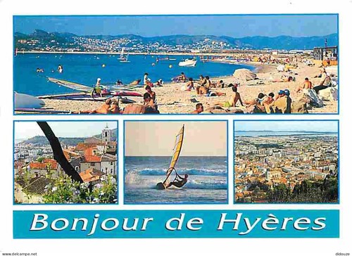 Carte postale hyères - -,