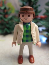 Homme chauffeur de taxi ville aéroport avion veste city life PLAYMOBIL 3199 3323