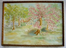 AQUARELLE de JAN HOS ( Peintre