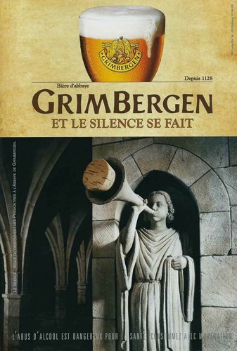 Publicité papier bière - papier,