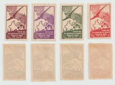 Vignettes lot de 4 éclaireurs