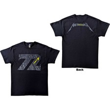 Metallica 72 Seasons Charred Logo officiel T-shirt Hommes unisexe