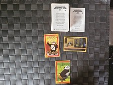 Lot de 217 stickers autocollants Kung Fu Panda 2 Dreamworks 2011 Panini