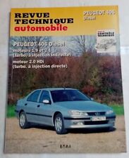 RTA Revue Automobile No 589.2 Peugeot 406 Diesel moteurs 1.9 & 2.1- Mot 2.0 HDi