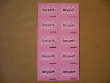 Planche 10  Bons-Points Récompenses CP-ROSE-(Modèle 1:PLAYJEUX) Anciens