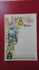 ANCIEN MENU BISTROT LIQUEURS