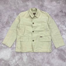 Veste manteau classique vintage années 80 Marlboro 3 boutons avec col beige