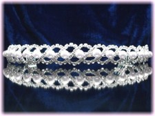 DIADEME cristal perles