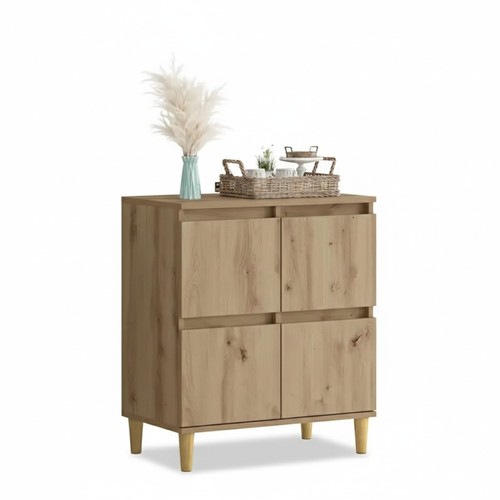Buffet industriel chêne cm - buffet, 60