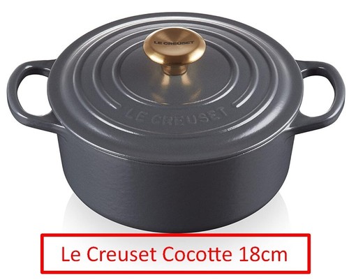 Creuset cast enamel pot - le,