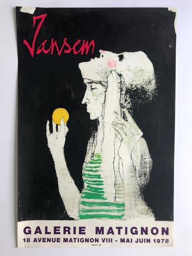 Jean jansem galerie matignon - jean,