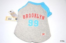 Vêtement Habit Chien - Tee-Shirt Gris Brooklin 99 - ISPET - L (30-33 cm) - NEUF