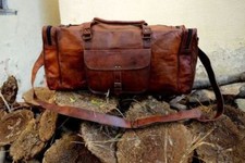 Neuf Homme Marron Vintage