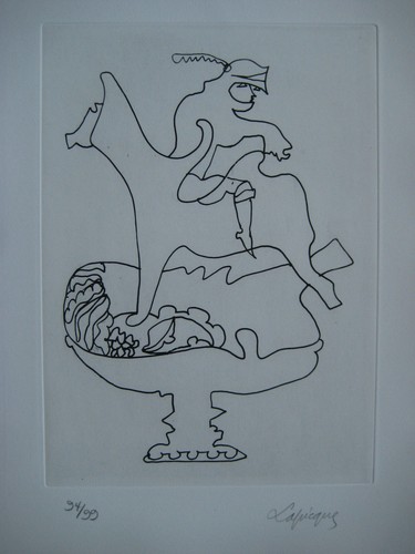 Lapicque charles gravure 1968 - charles,
