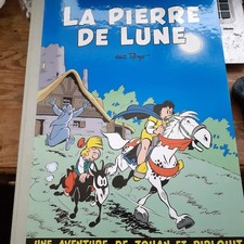 la pierre de lune JOHAN et PIRLOUIT PEYO golden creek studio 2016