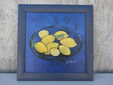 Image Impression Bleu Assiette