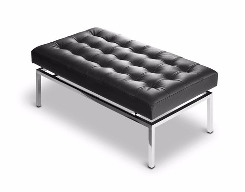 Bauhaus banc cuir noir sur - bauhaus, en