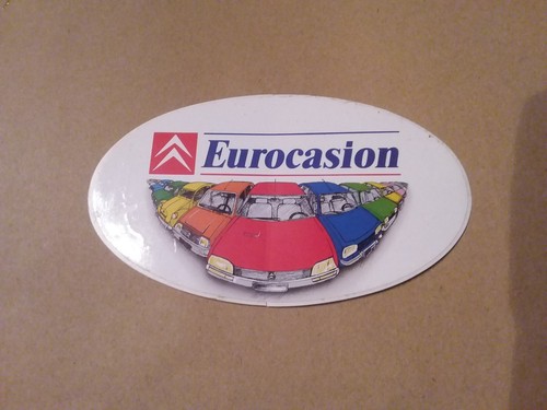 Ancien autocollant auto