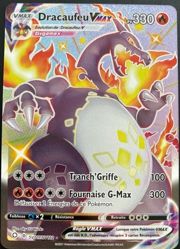 Photo dracaufeu shiny 220 - v,