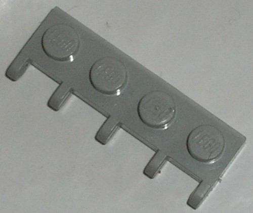 Lego oldgray hinge - oldgray, plate
