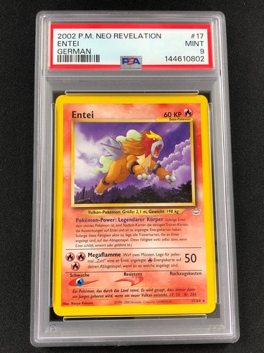 Pokemon 2002 entei psa 9 - pokemon, 17/64