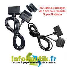 2X Cables, Rallonges 1,5m pour